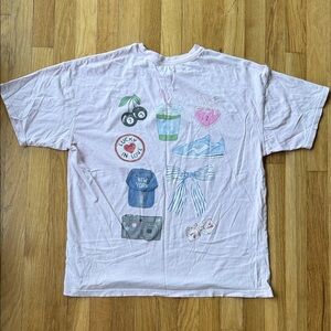 Light Pink Graphic Tee